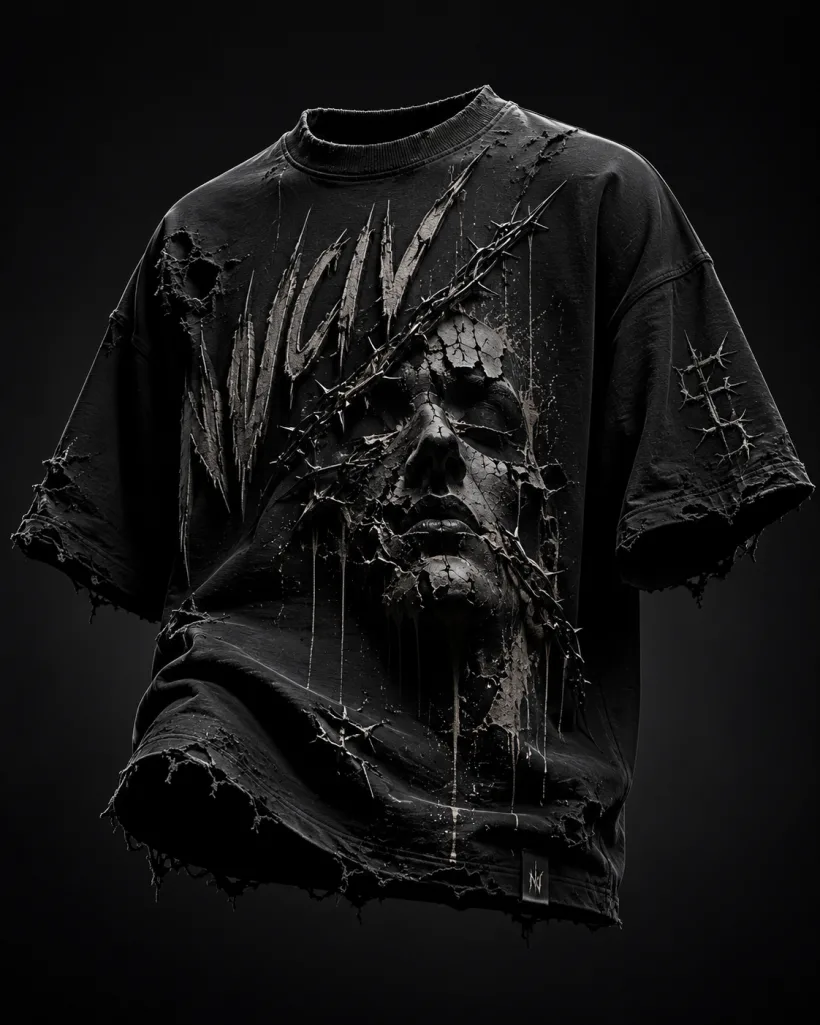 Distressed Tee